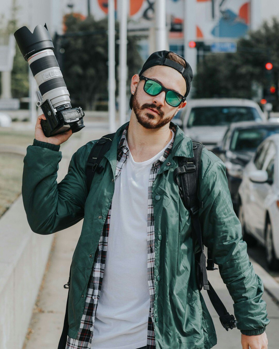 Portrait of a Chilean photojournalist